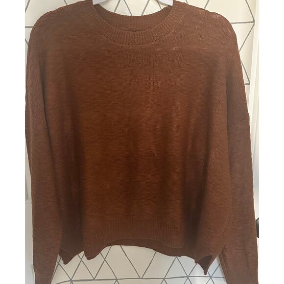 Vince Camuto Ladies Rust Colored Sweater - Great for Fall and Layering - Picture 1 of 6